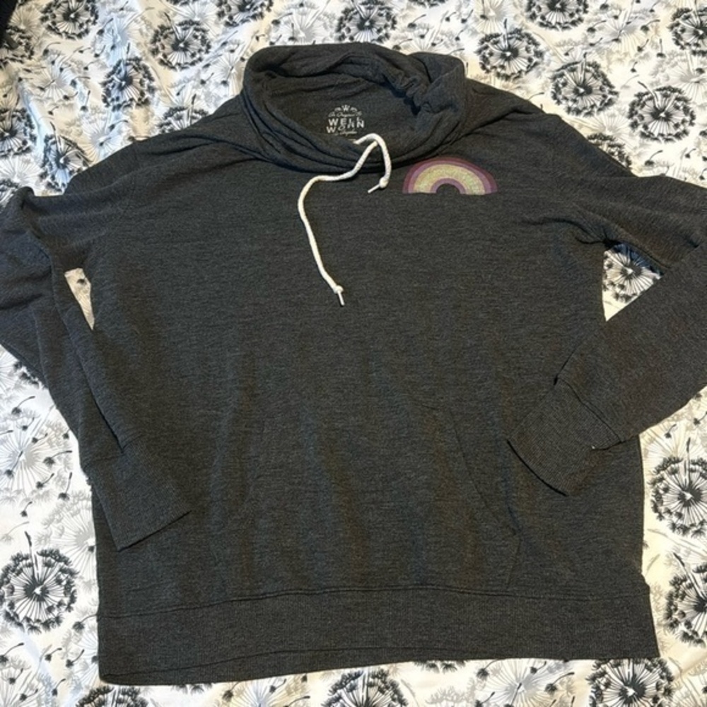 Well Worn || Like-New Rainbow Cowlneck 🌈